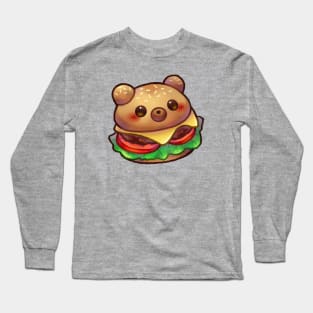 Bear Hamburger Long Sleeve T-Shirt